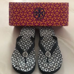 Tory Burch Wedge Flip Flops
